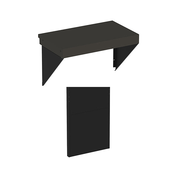 Modulo comptoir bar 60 cm gris cargo ENO - Mathon - 3