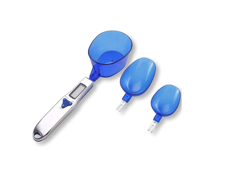 Balance de Cuisine numérique avec 3 cuillères à mesurer pesant et ingrédient Liquide Sec 0,5kg/0.1g gris Vendos85 - Mathon