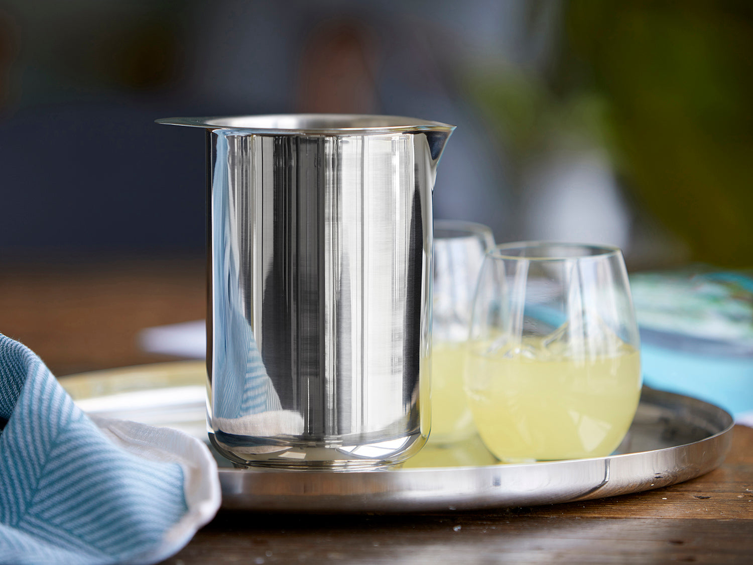 Bécher mélangeur CLASSIC en acier inoxydable Acier Rosti - Mathon - 10