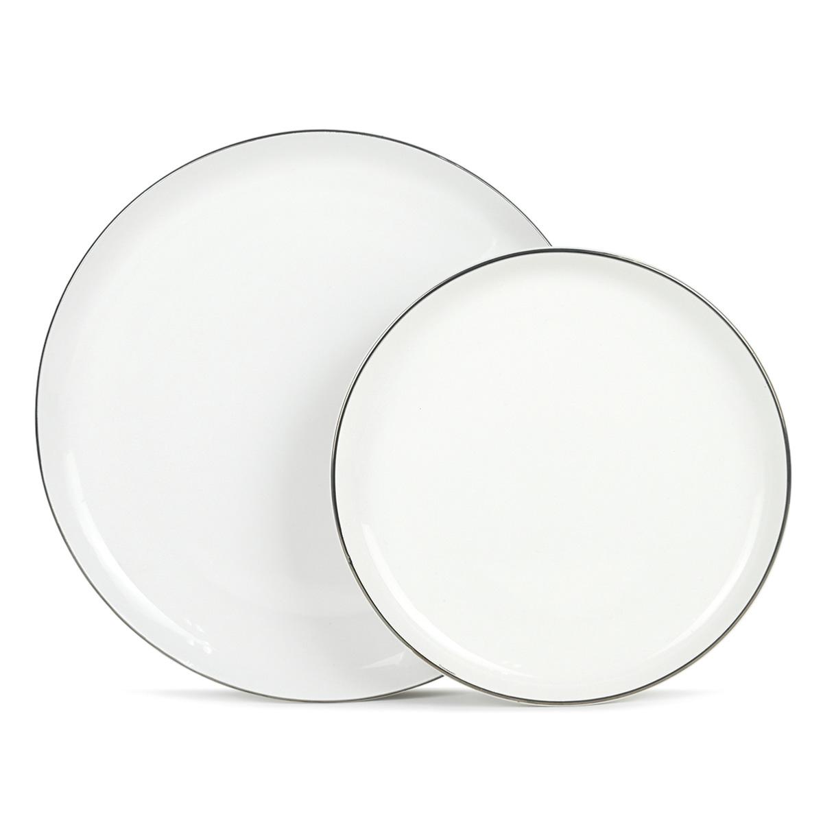 Service 12 pièces blanc - "Sélène" Laguiole Cuisson - Mathon - 1