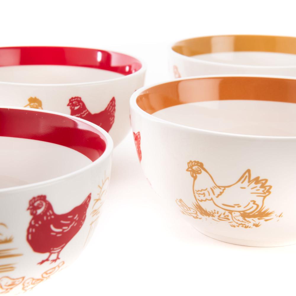 Coffret de 4 bols Maggie Amadeus - Mathon - 2