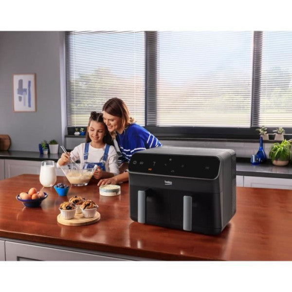 Friteuse Electrique  Multifonction A Air Chaud - Beko - Frl5388b - 240 Beko - Mathon - 2