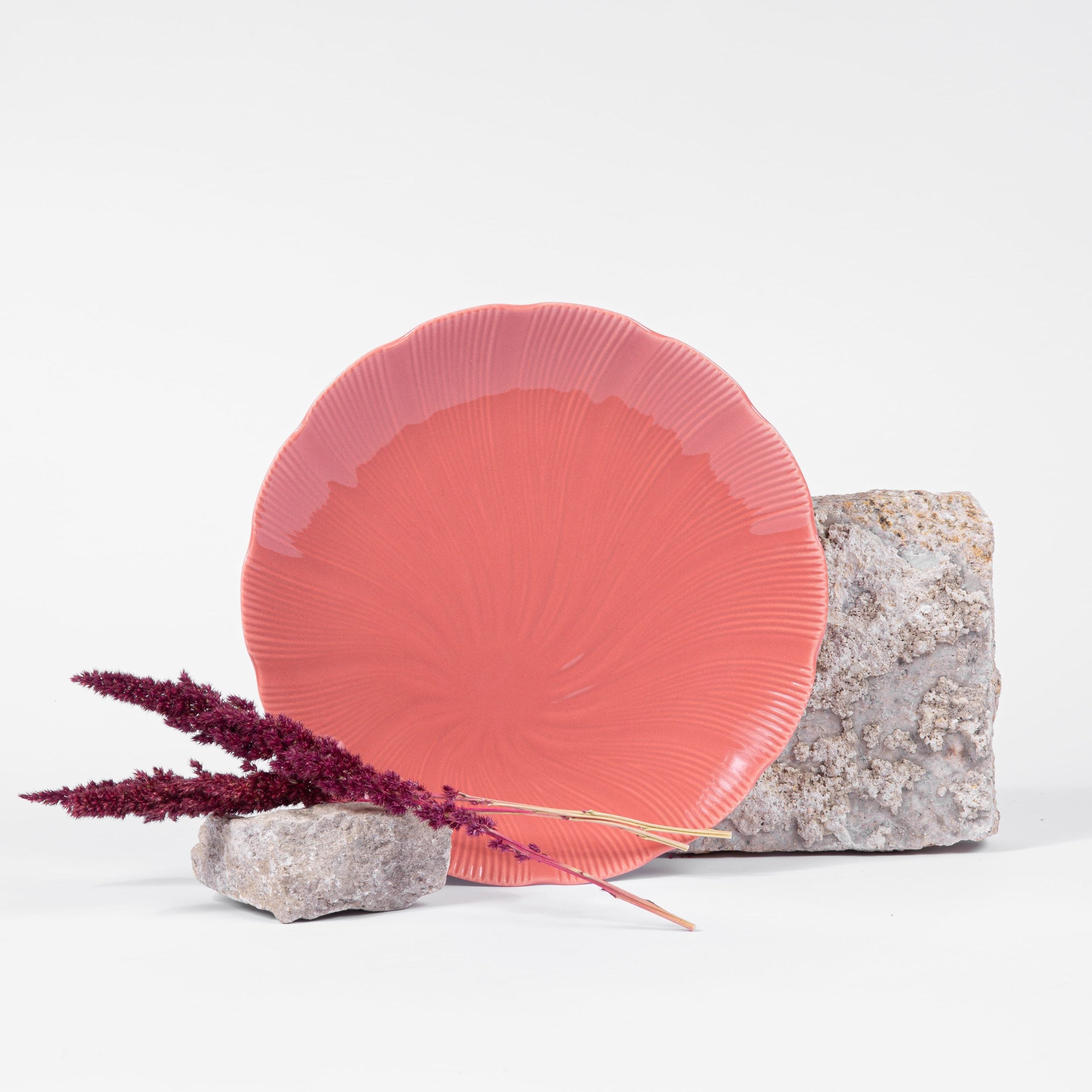 Assiette plate TAHITI Terracotta (25cm) OGRE La Fabrique - Mathon - 2