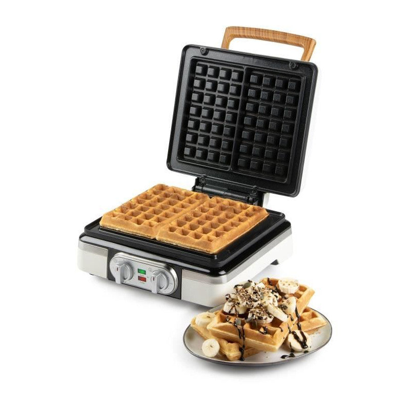 Gaufrier - Domo - Do9280w - 1520 W - 2 Gaufres Xl - Blanc Domo - Mathon - 3