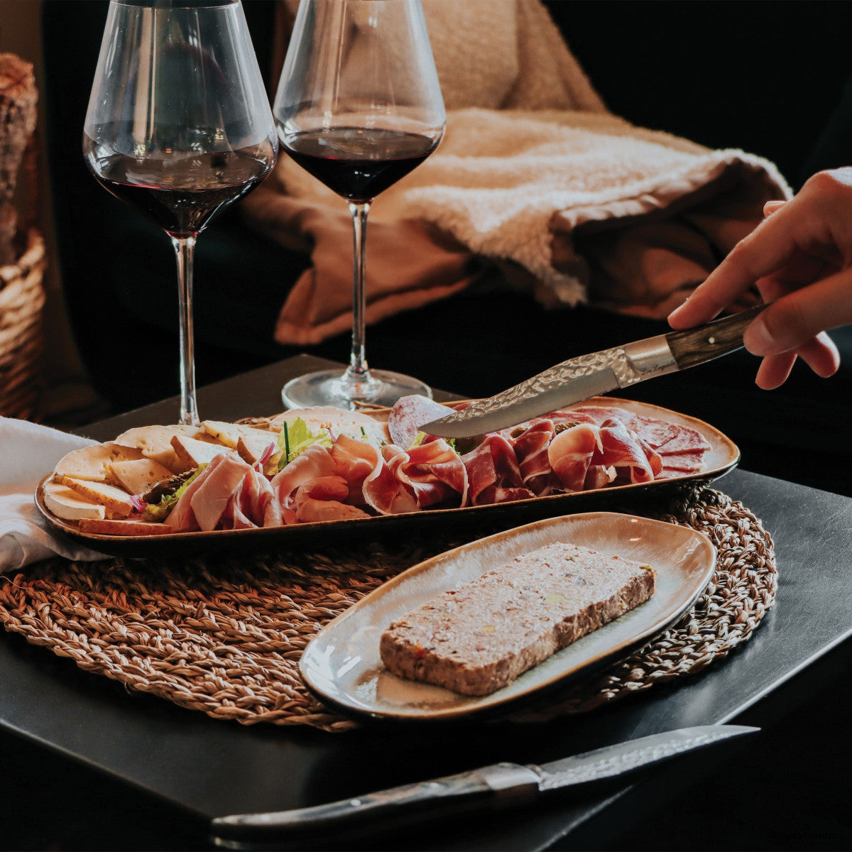 Volcano - Coffret 4 couteaux steak Lou Laguiole - Mathon - 5