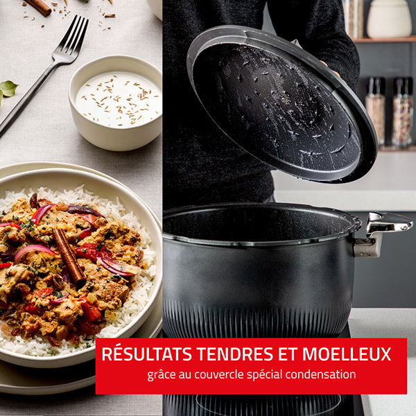 Cocotte-Minute® Clipso Tempo 3-en-1 6L Seb - Mathon - 6