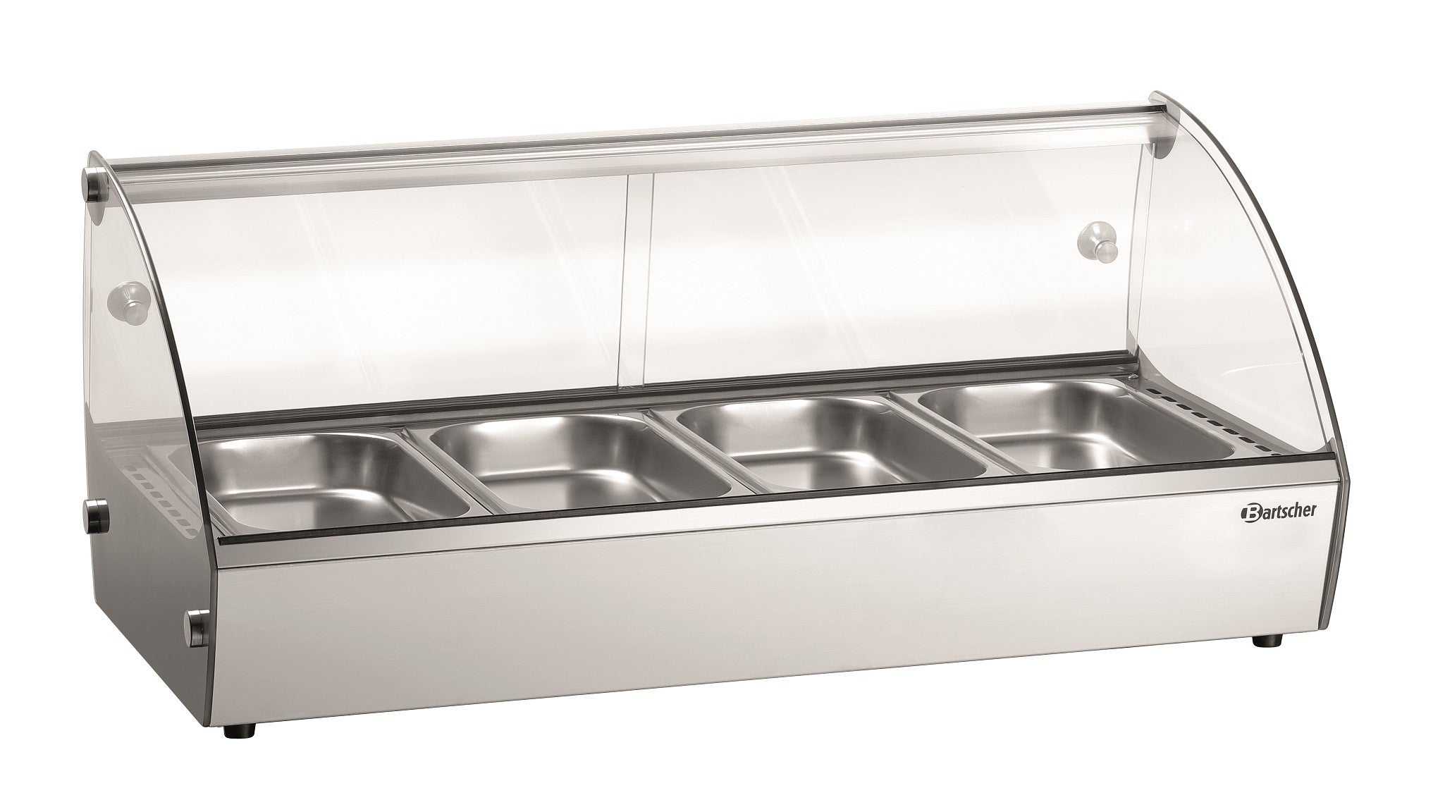 Vitrine chaude - 4 x GN 1/3 - Bartscher - Mathon - 2