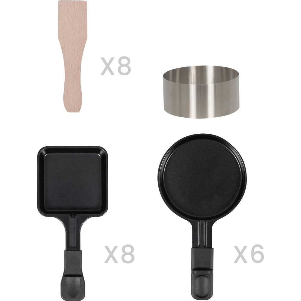 Appareil A Raclette, Pizzas Et Crepes 8 Personnes - Livoo - Doc337 - Livoo - Mathon - 3