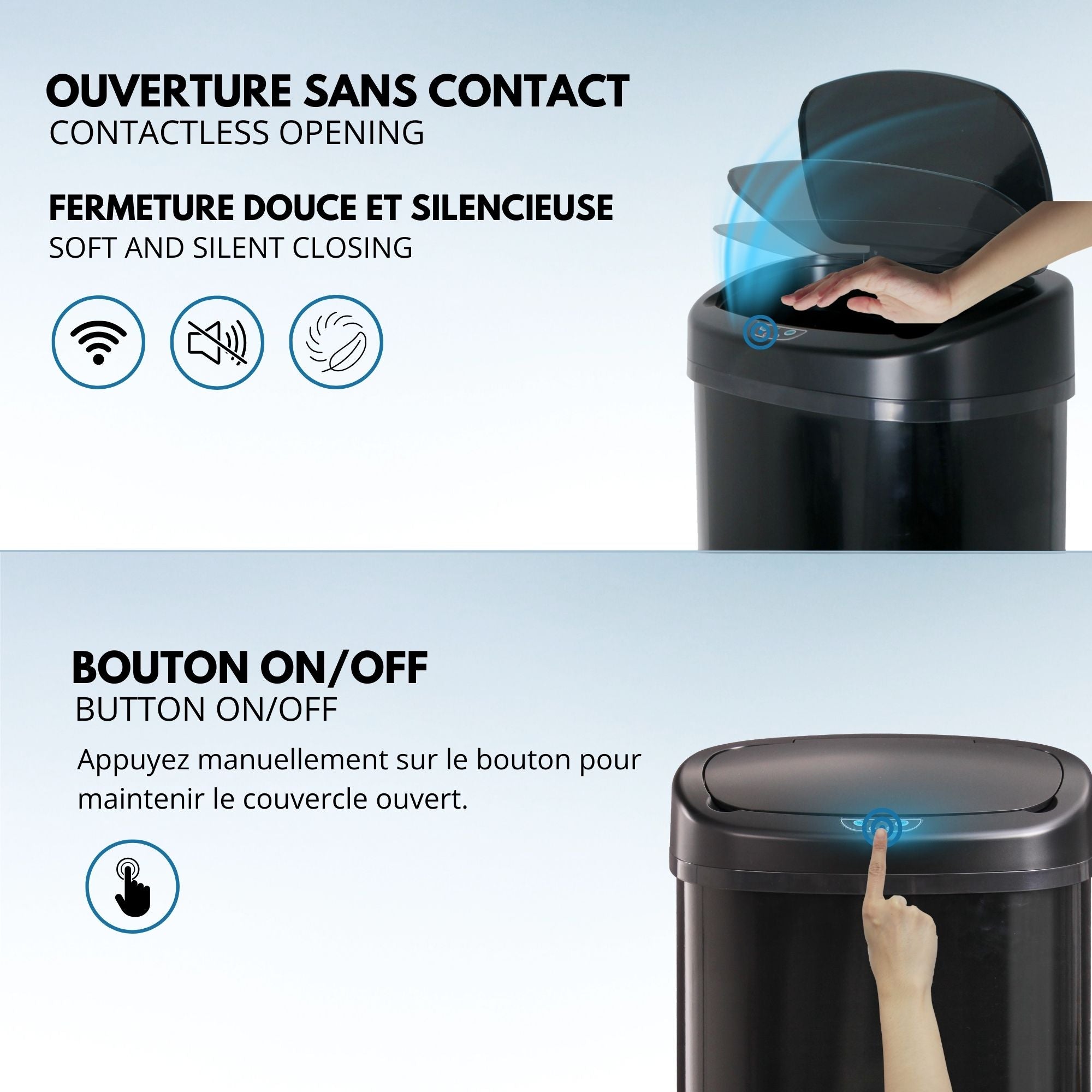 Poubelle de cuisine automatique majestic 58L Kitchen Move - Mathon - 5