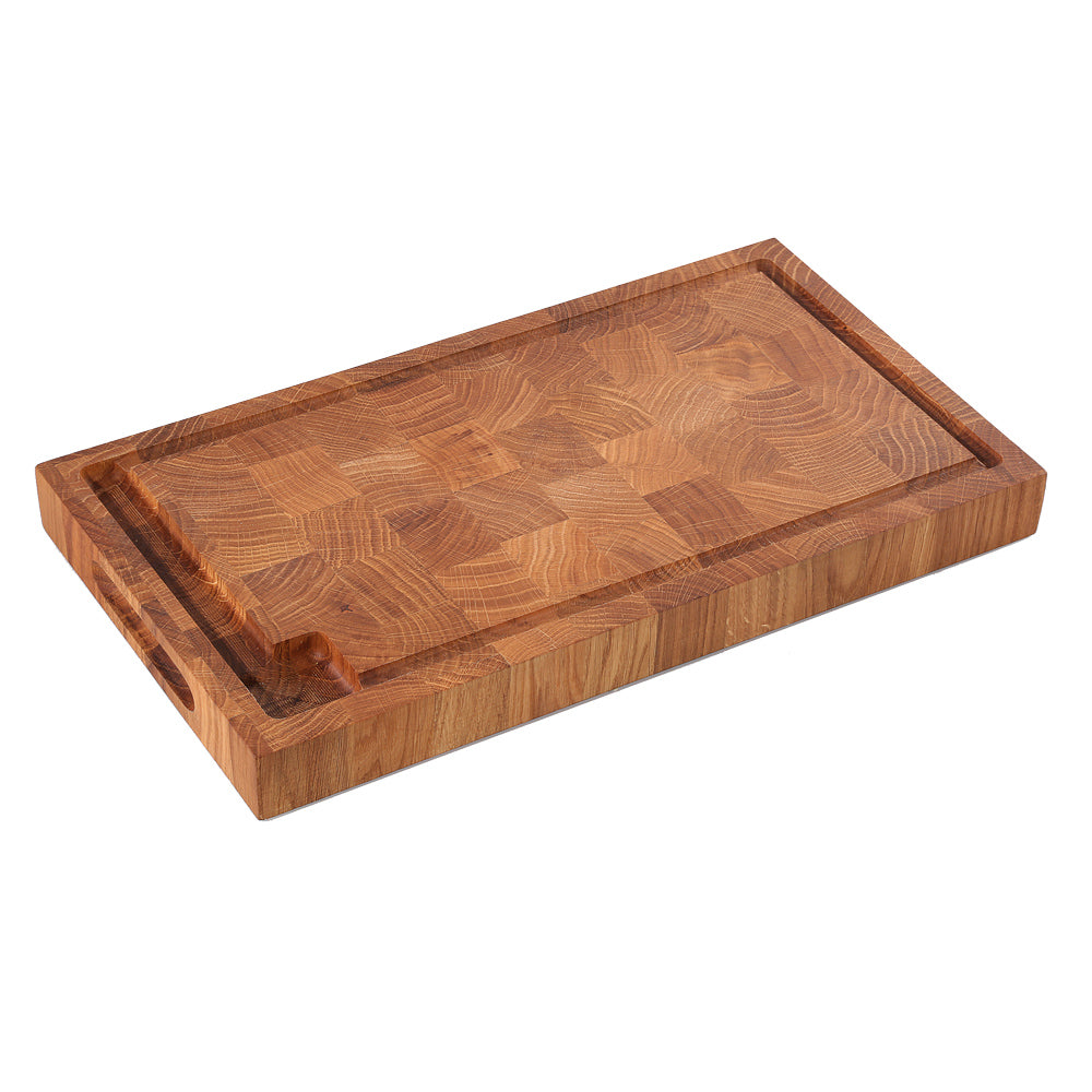 Bloc de boucher 45 x 25 x 4 cm en chêne Zassenhaus - Mathon - 1