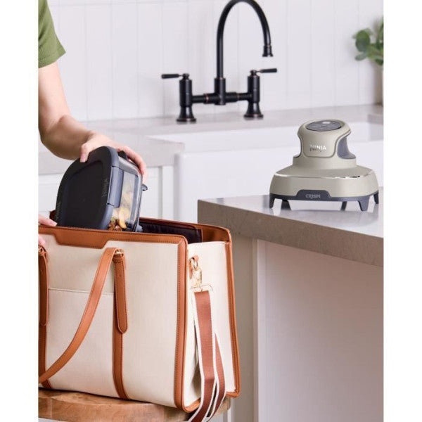 Friteuse Sans Huile Ninja Crispi Airfryer En Verre Fn101eust Beige Ninja - Mathon - 5