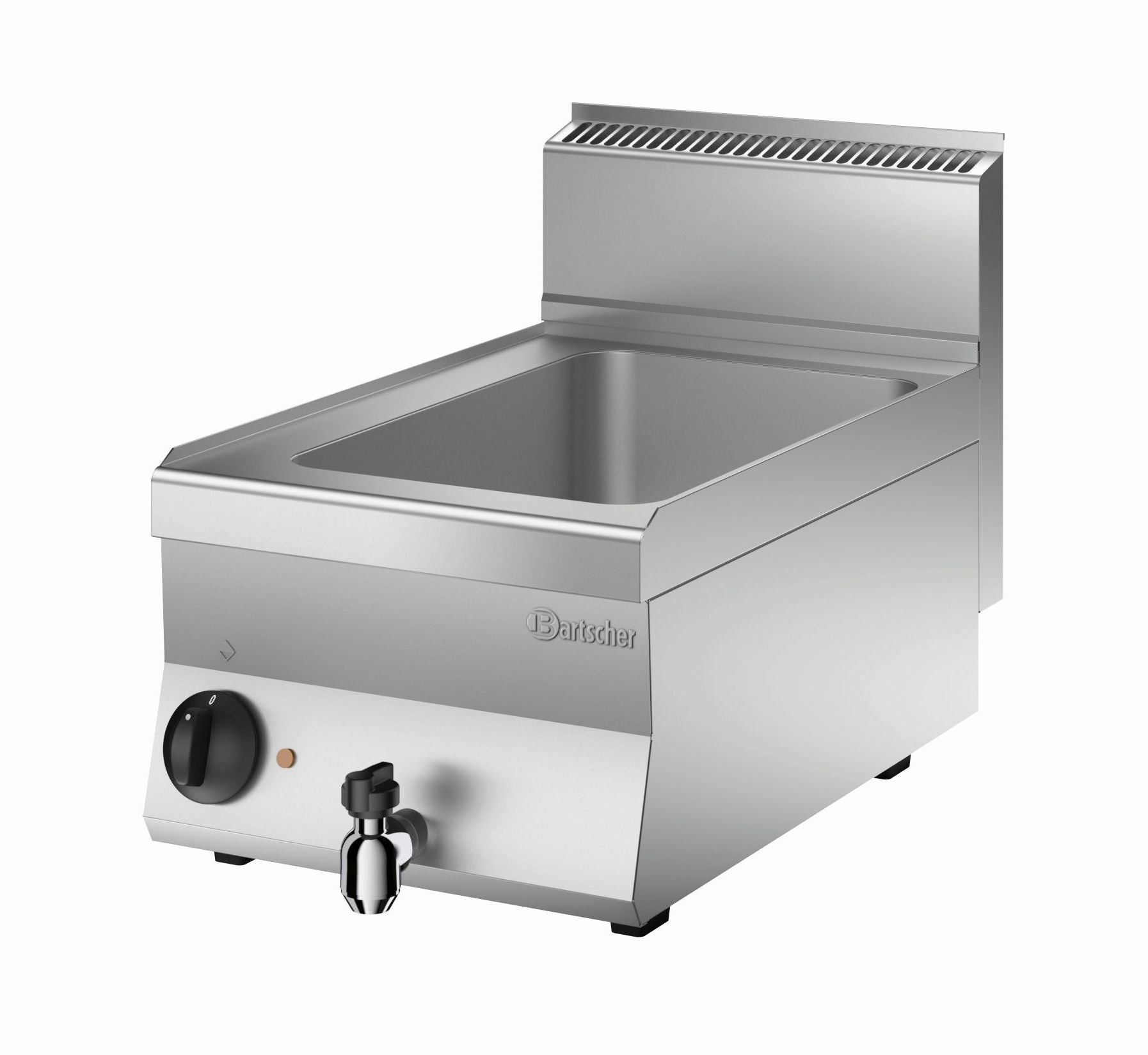Bain Marie Professionnel GN 1/1 avec Robinet de Vidange - Bartscher - Mathon