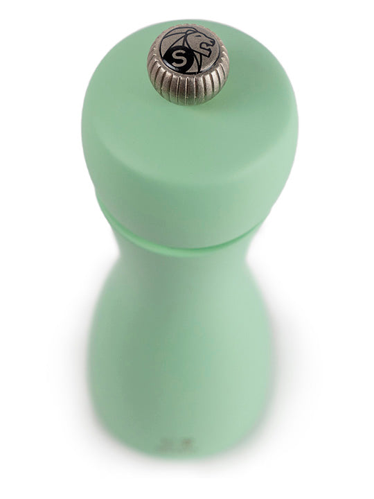 Tahiti Moulin à sel manuel en bois, 15 cm, Menthe Peugeot - Mathon - 5