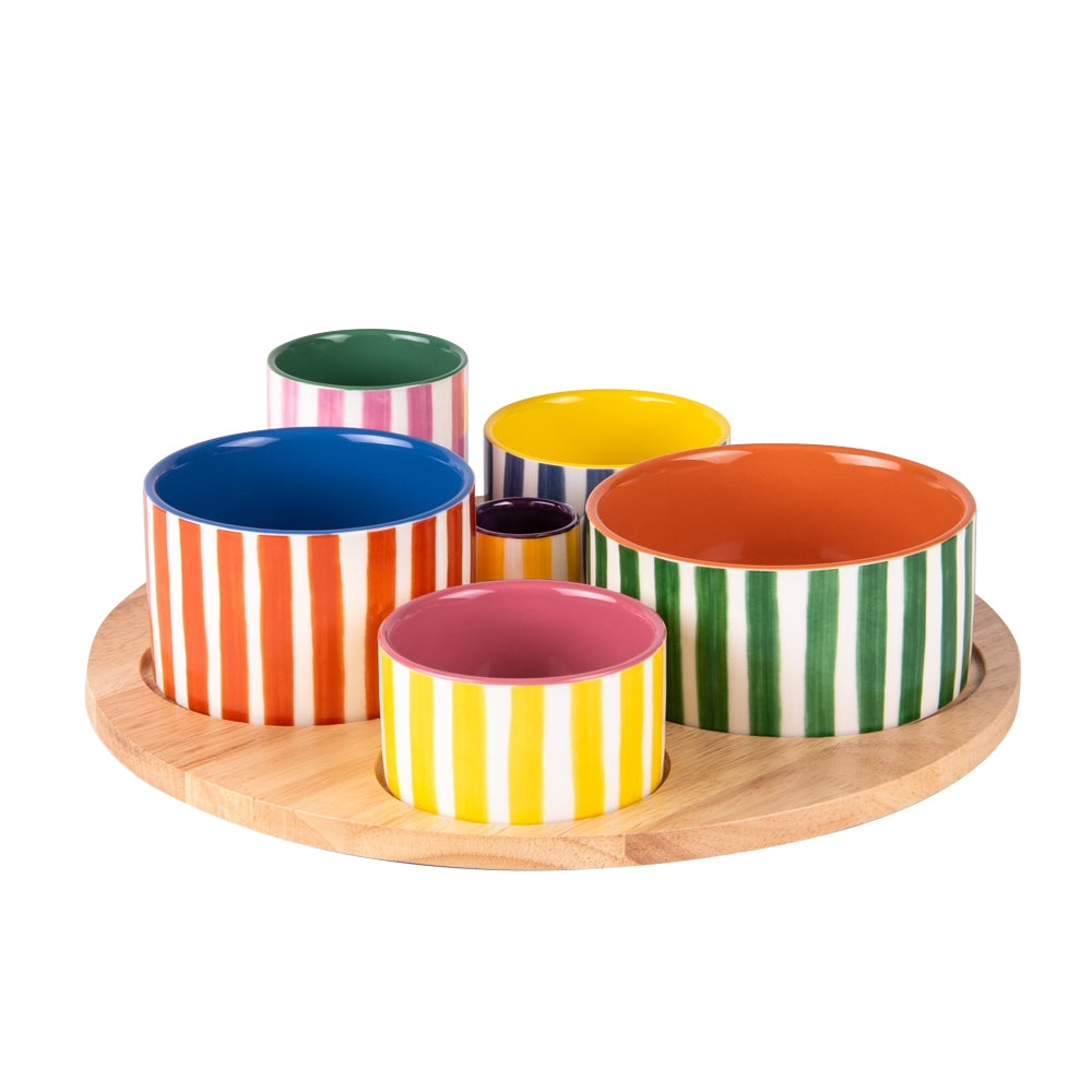 Service apéritif 6 pièces Buenosaires Table passion - Mathon - 1