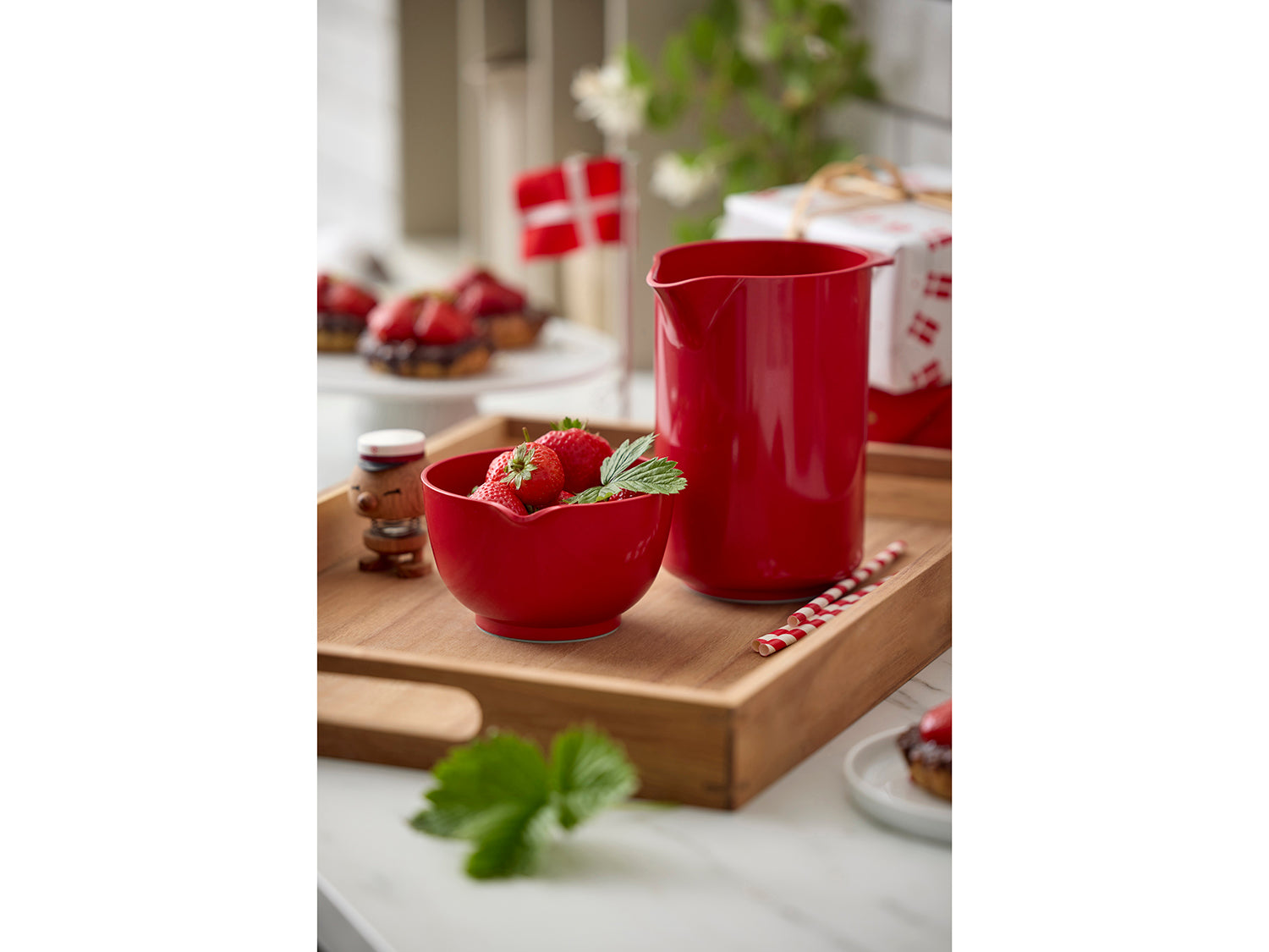 Bécher mélangeur rouge1,25L Rosti - Mathon - 4