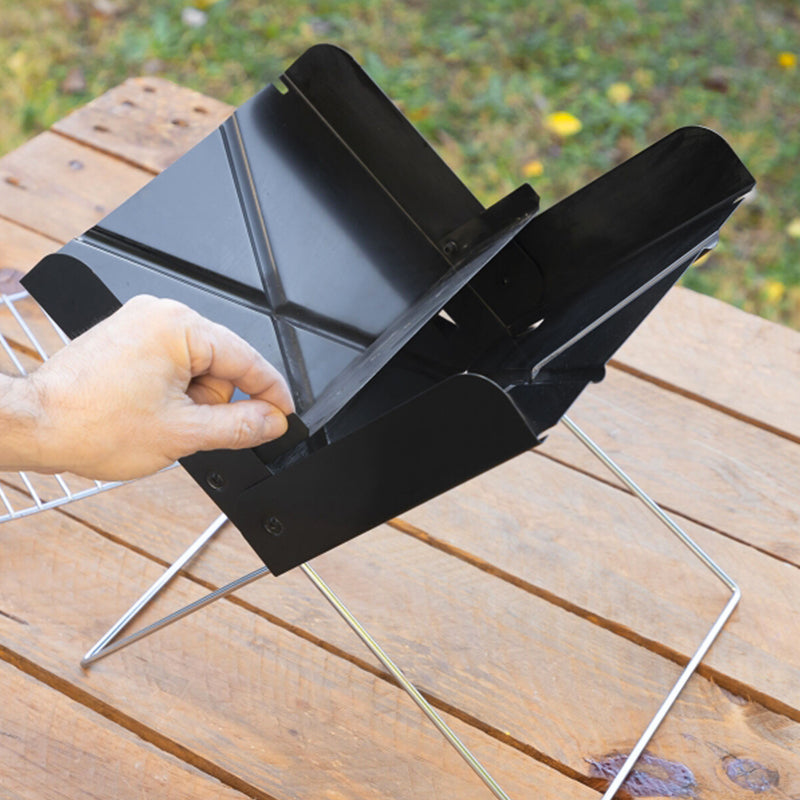 Mini Barbecue à Charbon Pliable et Portable Shop-Story - Mathon - 6