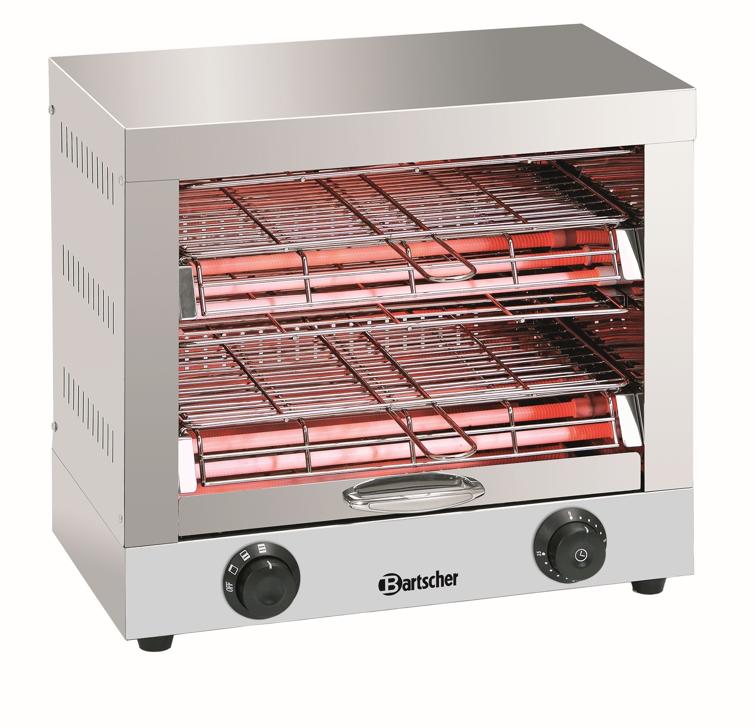 Toaster Professionnel - 2 Grilles avec Pince - Bartscher - Mathon - 1