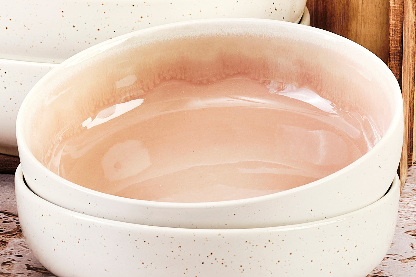 Bol OXYGEN Ø17,5cm - 6 pièces - Rose poudre Björn - Mathon - 5