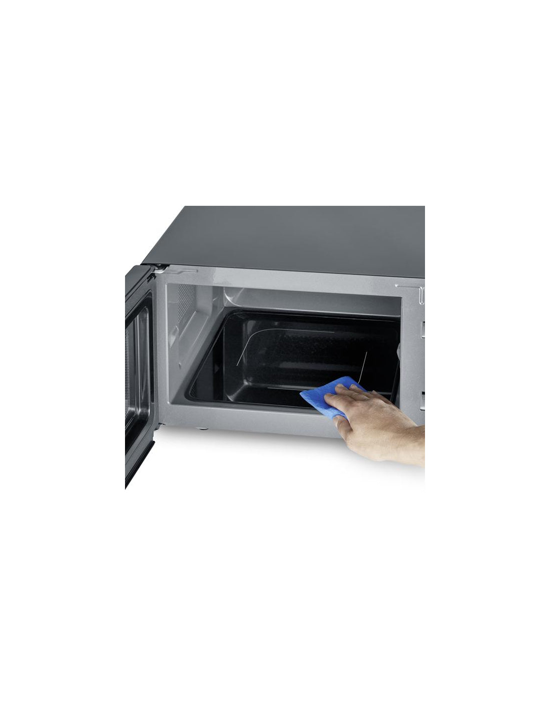 Gril 1000w - Mo 800w - 20l - 9 Puiss - Fond Plat Verre - Gril 2 Niv - Noir/inox Severin - Mathon - 5