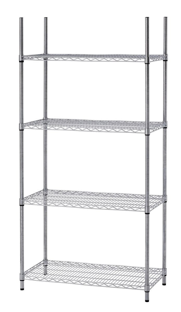 Etagère Chromée - 4 Grilles - Bartscher - Mathon - 2