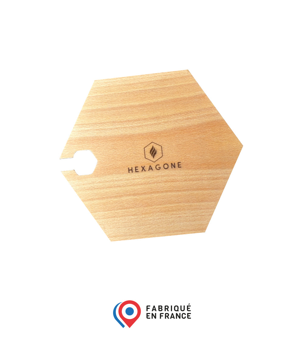 Planche apéritif Hêtre Hexagone - Mathon - 1