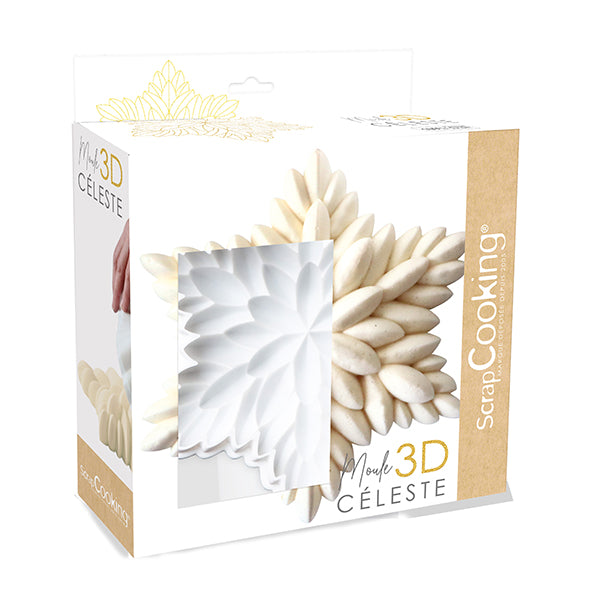 Moule silicone 3D Céleste Scrapcooking - Mathon - 5