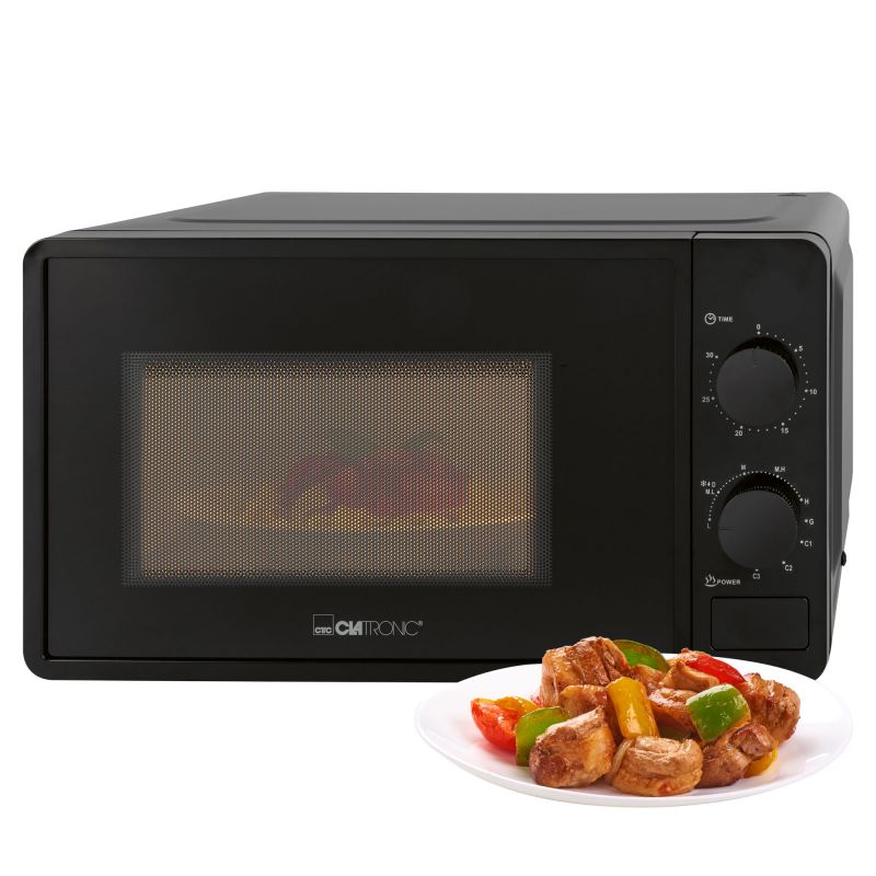 Four micro-onde 20L 1150W Noir Clatronic MWG792-Noir Clatronic - Mathon - 2