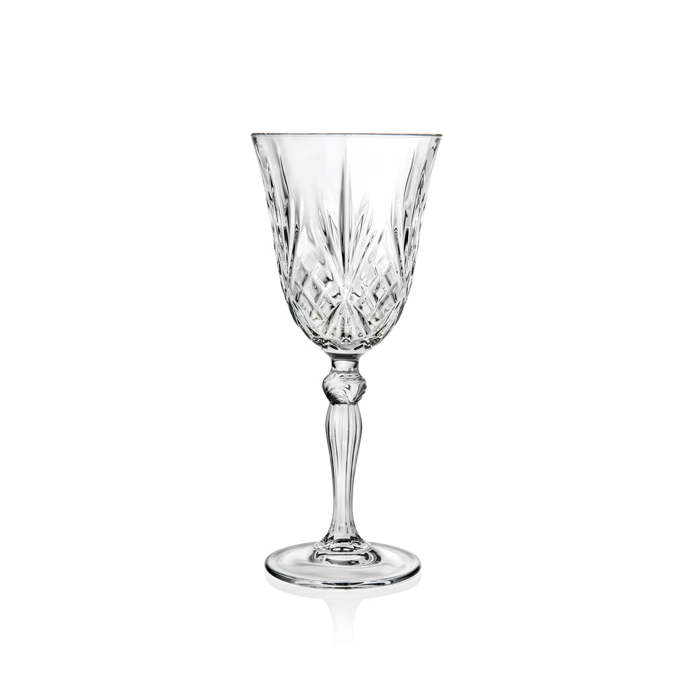 Boite de 6 verres à pied Mélodia 27 cl RCR - Mathon - 1