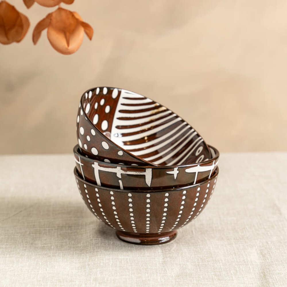 Bol Utah 15 cm (lot de 3) Table passion - Mathon - 2