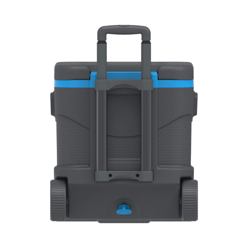 Glacière sur Roulettes Trolley Icebox Gris et Bleu 45L Duramax - Mathon - 2