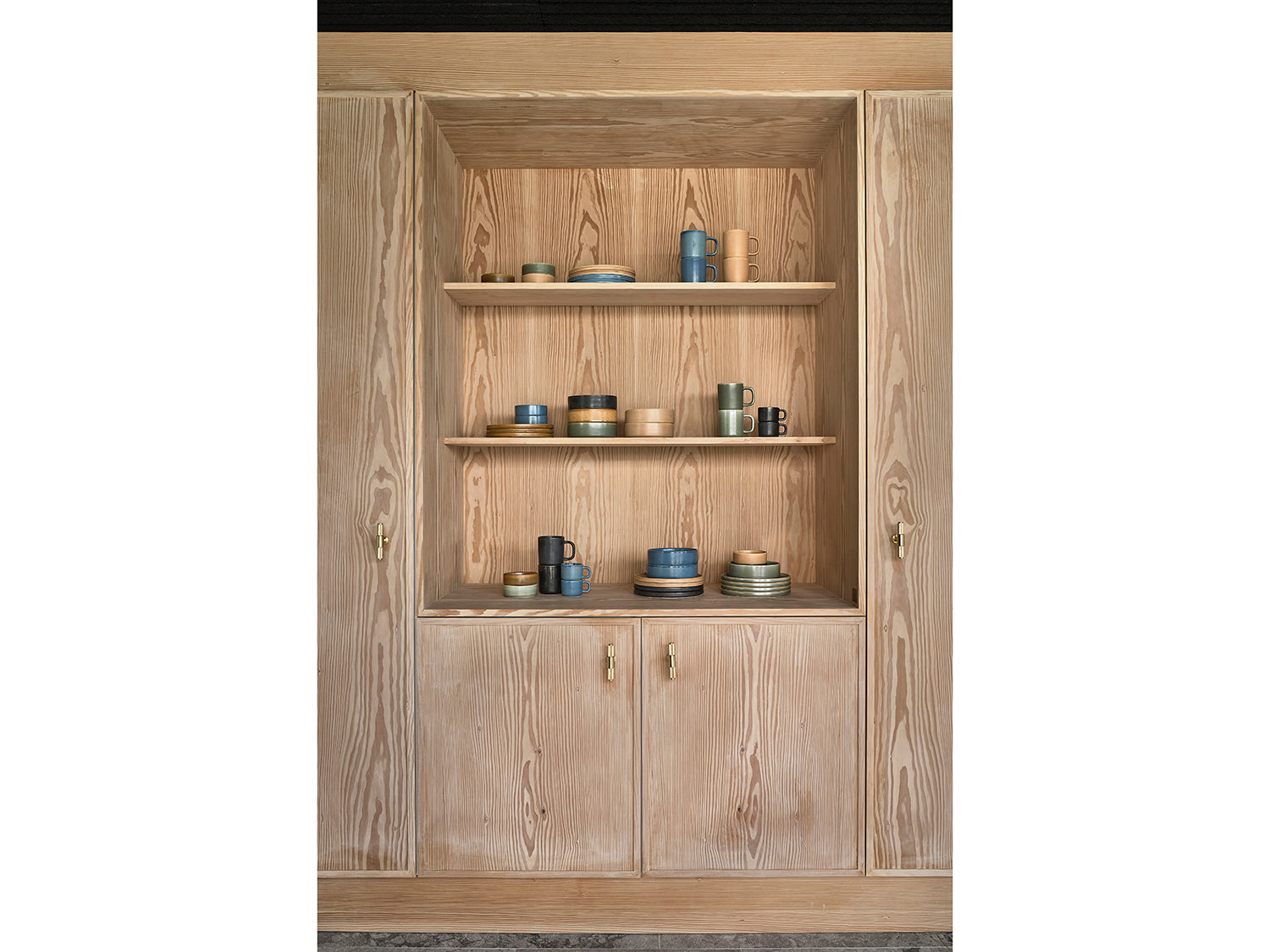 Lot de 2 bols FJORD 10cm en grès émaillé Bleu Villa Collection - Mathon - 4