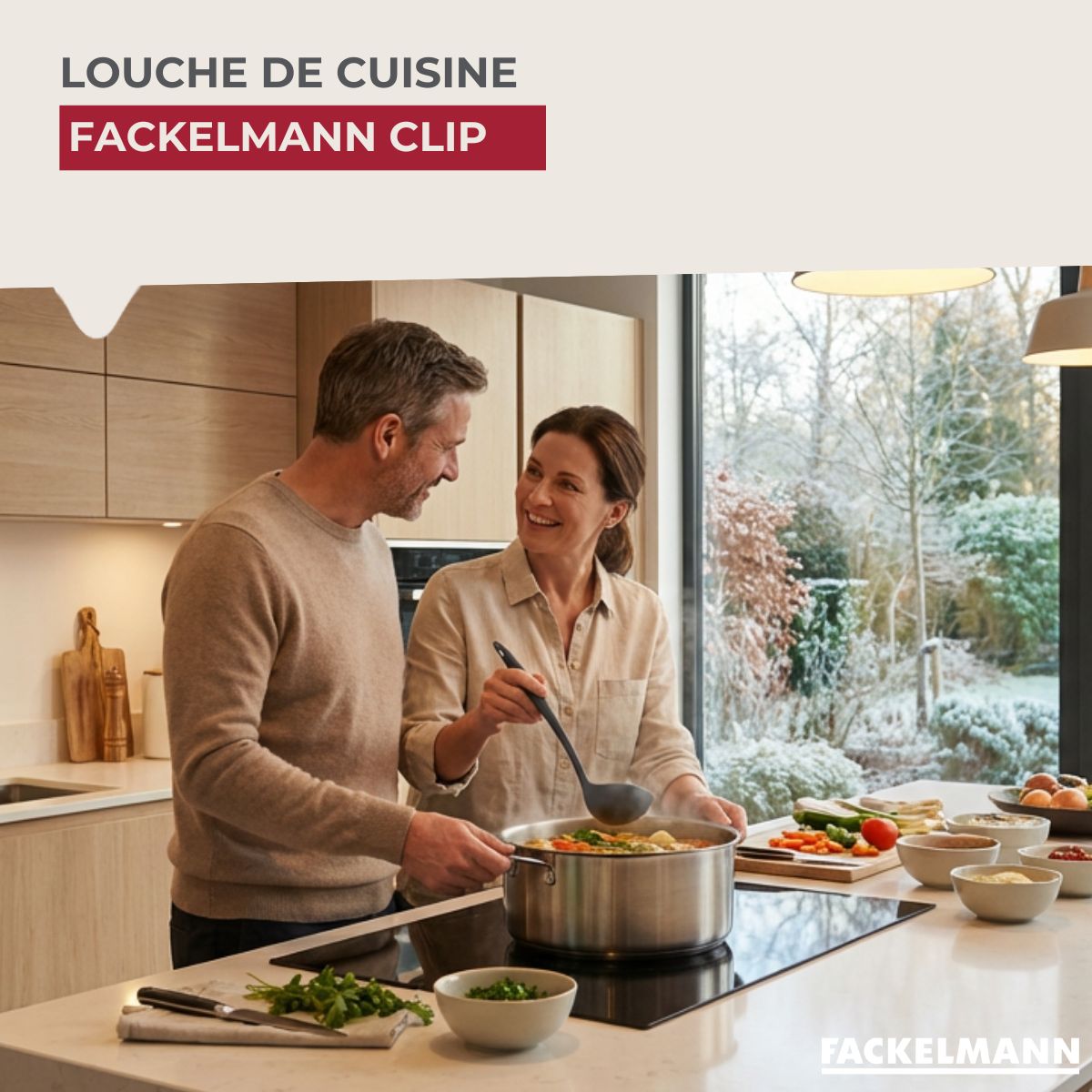 Louche de cuisine  Clip Fackelmann - Mathon - 3