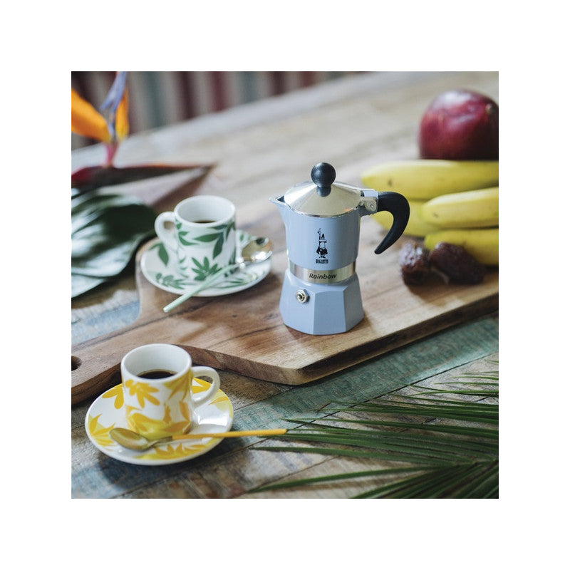 Rainbow Cafetiere 6t Alu Bleu Azur Primavera 2024   - 0006543 Bialetti - Mathon - 2