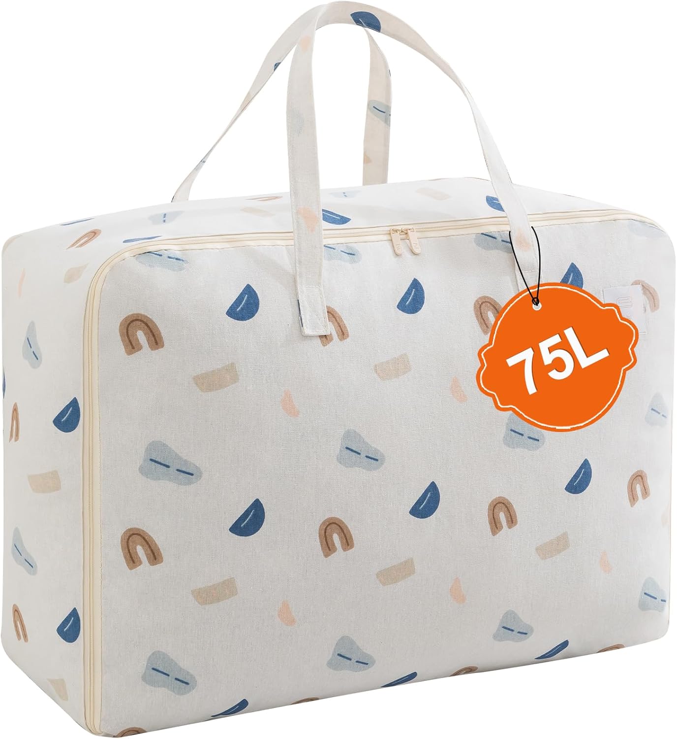 Sac de rangement gris clair 75 L Vendos85 - Mathon
