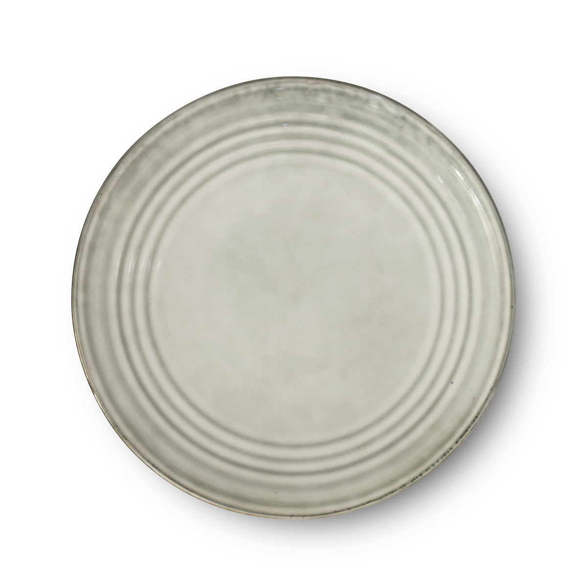 Flow Gris clair - Assiette dessert 21.5 cm (lot de 6) Médard de Noblat - Mathon - 1