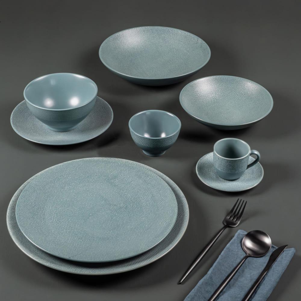 Bol Vésuvio bleu 14 cm (lot de 6) Table passion - Mathon - 2