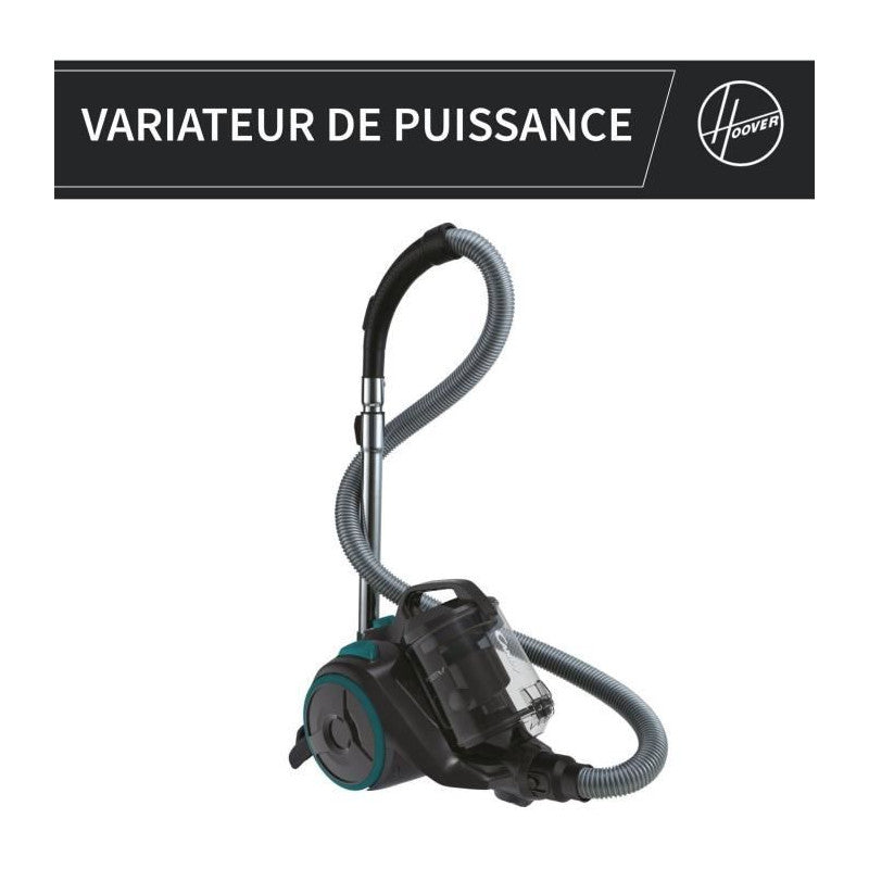 Aspirateur Traineau Sans Sac -   Caf34hm - 800 W - Cassette 2,5 L - 79 Dba - Filtre Hepa 13 Lavable Candy - Mathon - 6