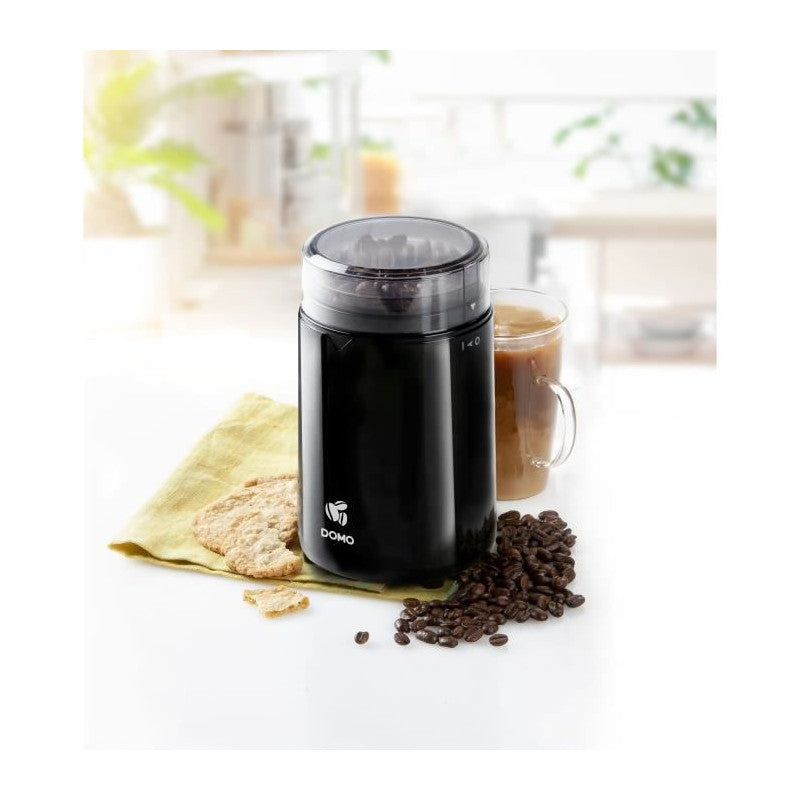Moulin A Café électrique - Domo - Do712k - 150 W - Capacité : 70 G - Mécanisme Broyeur A Meules Domo - Mathon - 5