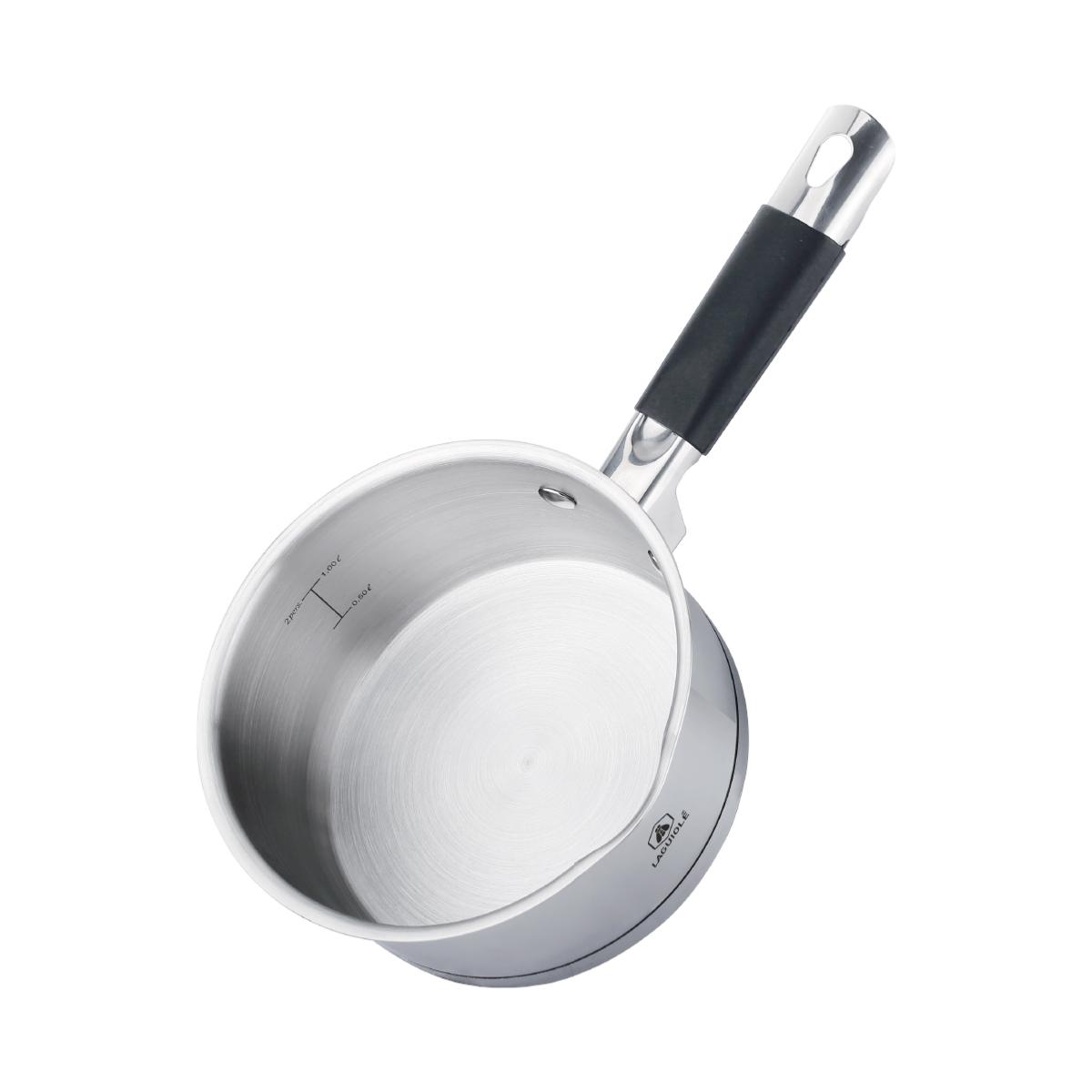 Set de 4 casseroles inox 14/16/18/20cm induction Laguiole Cuisson - Mathon - 4