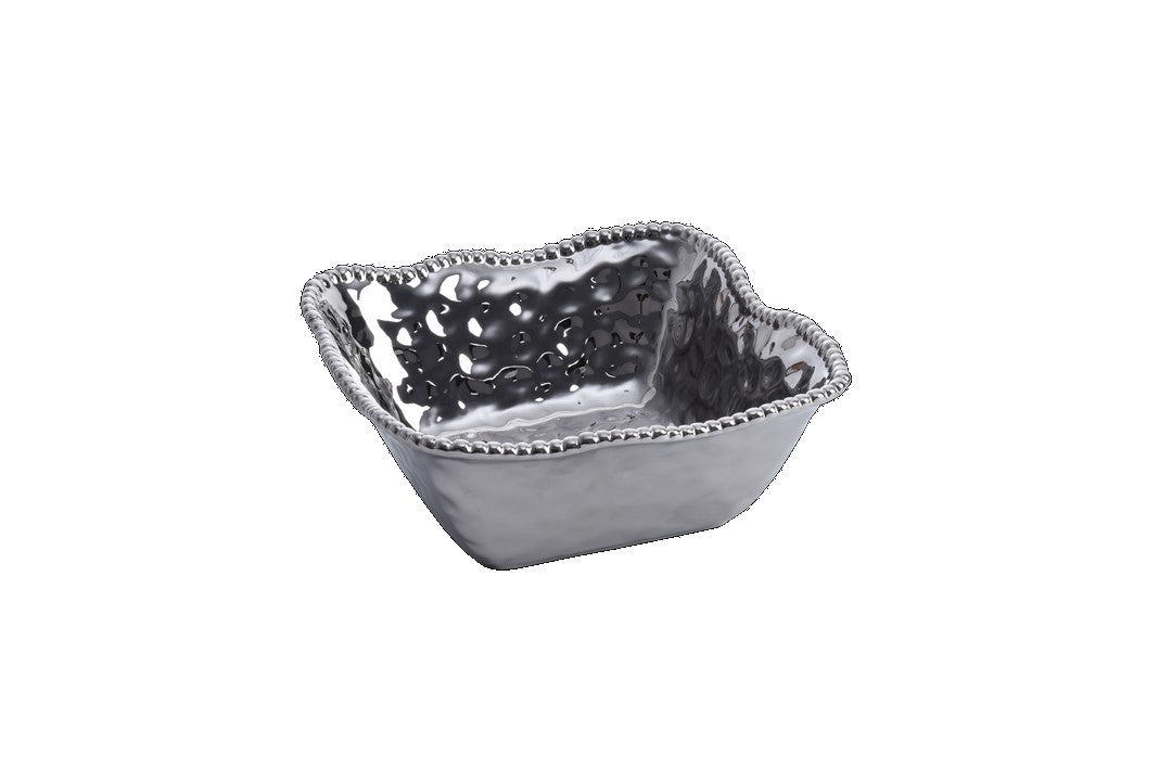 Bol à salade carré L - 27,9x26,7x10,8cm - VERONA Pampa Bay - Mathon