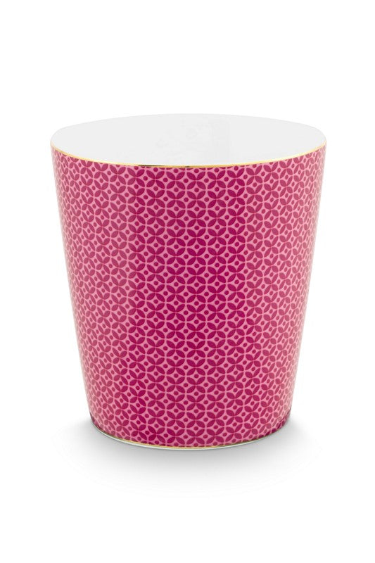 Set Mugs & Match - Petit mug sans anse Royal Tiles & Repose sachet Rose Pip Studio - Mathon - 5