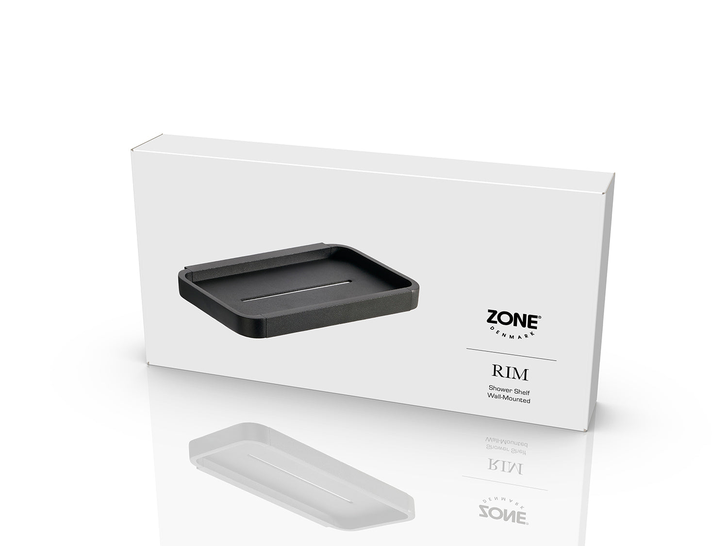 Étagère de douche RIM en aluminium Noir Zone Denmark - Mathon - 2