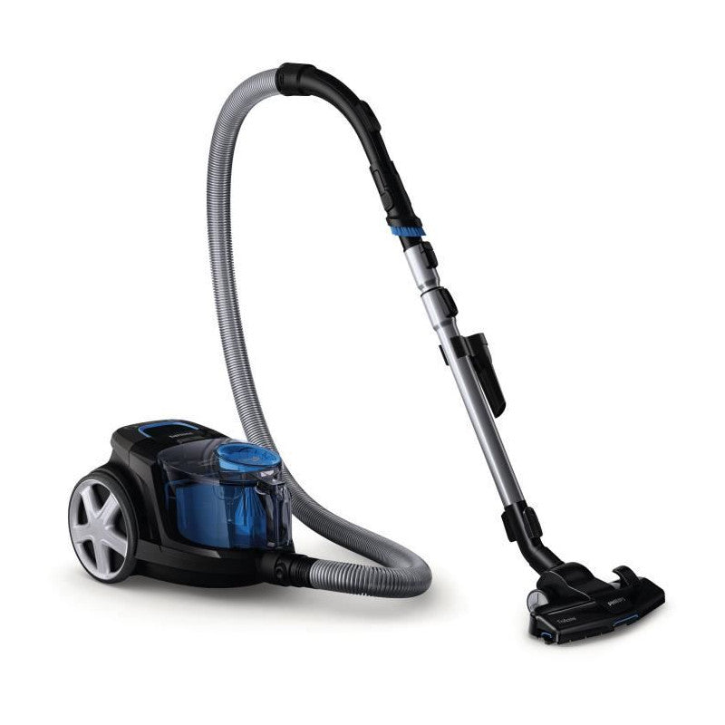 Aspirateur Traineau Sans Sac -   Fc9331/09 - 900 W - 1,5 L - Noir Intense Et Bleu Philips - Mathon - 1