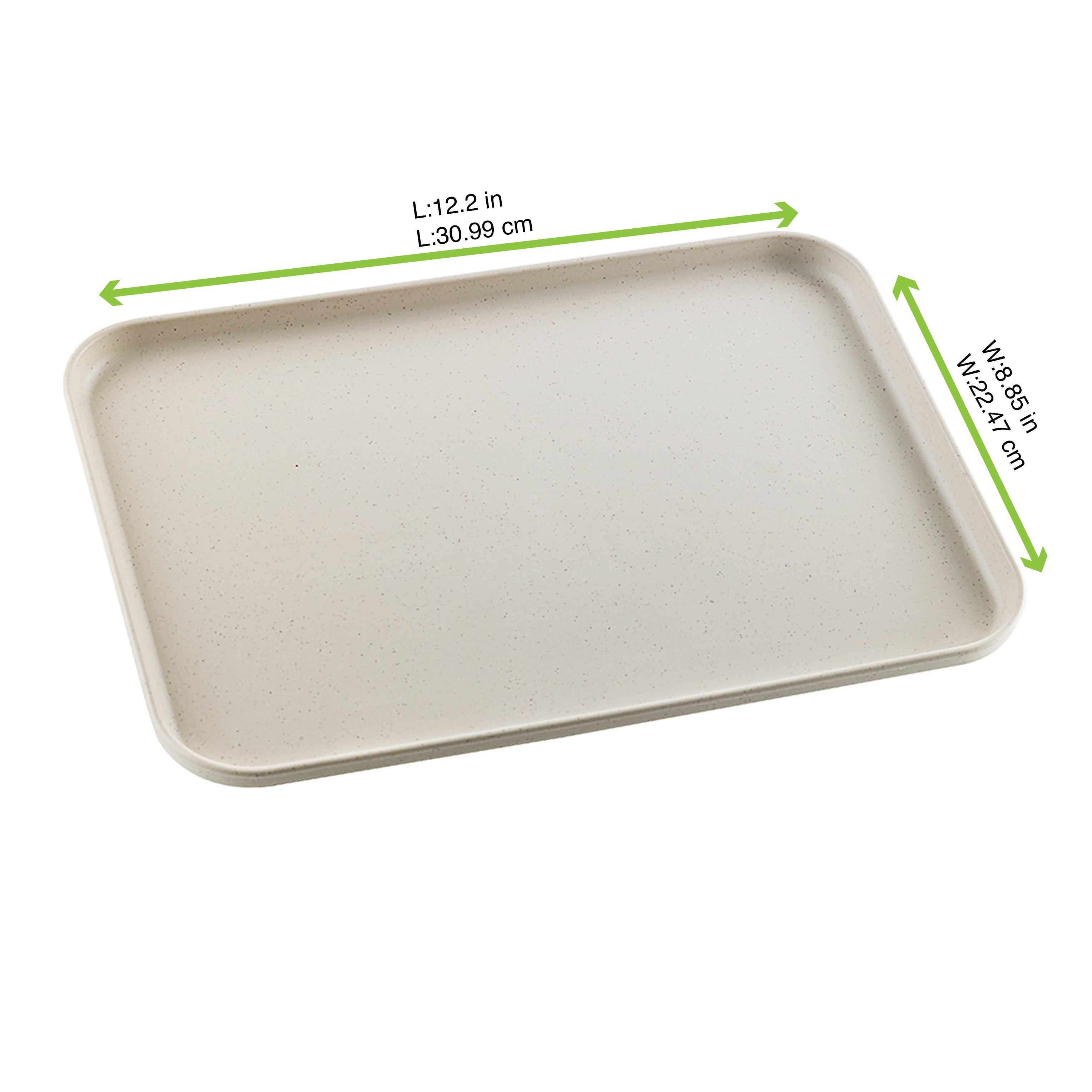 30Pcs - Plateau réemployable en composite beige 310x225x16mm FirstPack - Mathon - 2