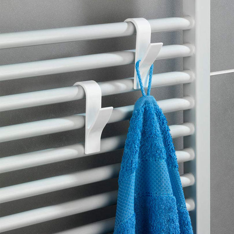 Towel Hook : Pack de 6 Porte-serviettes pour Radiateur de Salle de Bain Shop-Story - Mathon - 2