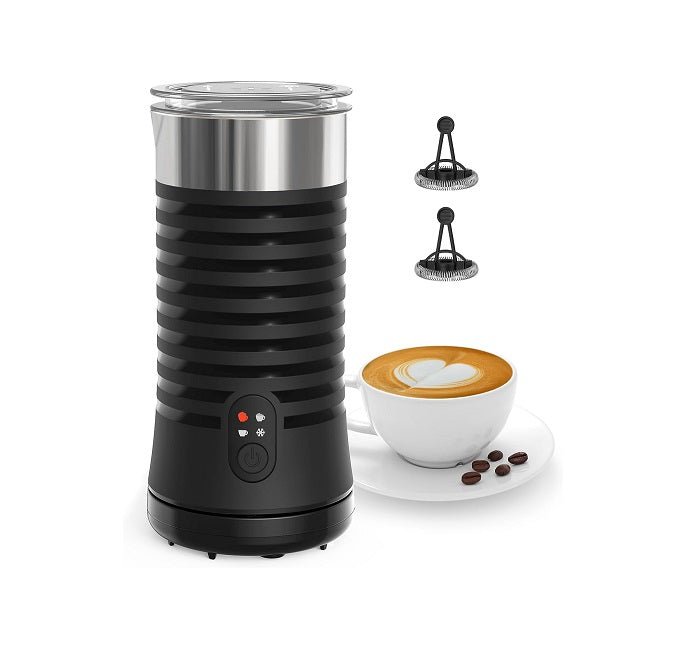 Mousseur à lait électrique 4 en 1 pour mousse de lait chaude et froide noir Vendos85 - Mathon