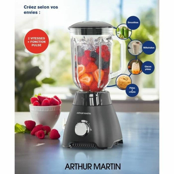 Bol Mixeur Arthur Martin Ampb40 Transparent 400 W 1,5 L Arthur Martin - Mathon - 2
