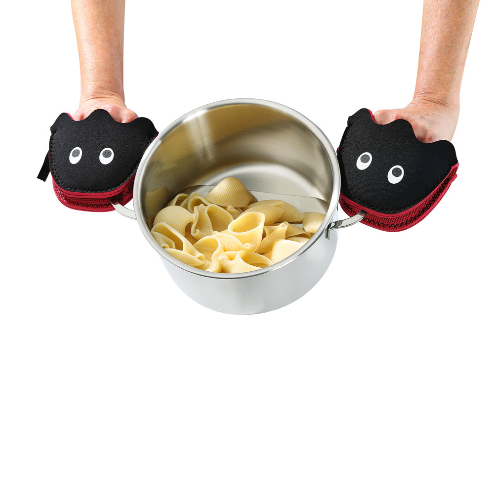 Set de 2 maniques Ghost rouge et noir Spring - Mathon - 2