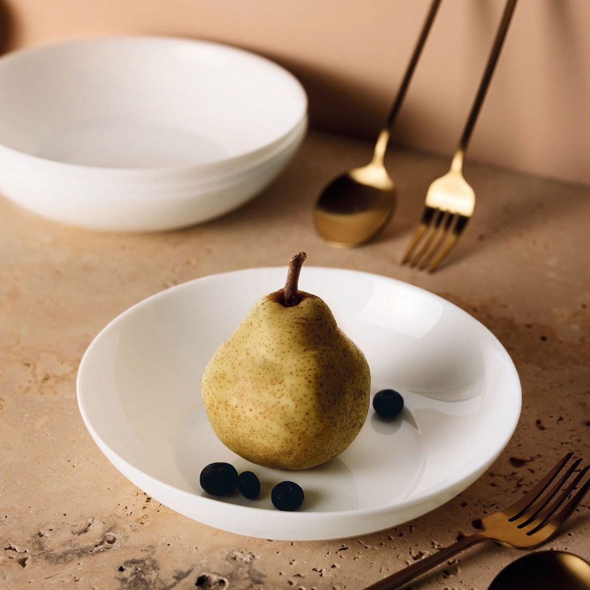 4 coupelles blanches 16 cm Apy Luminarc - Mathon - 4