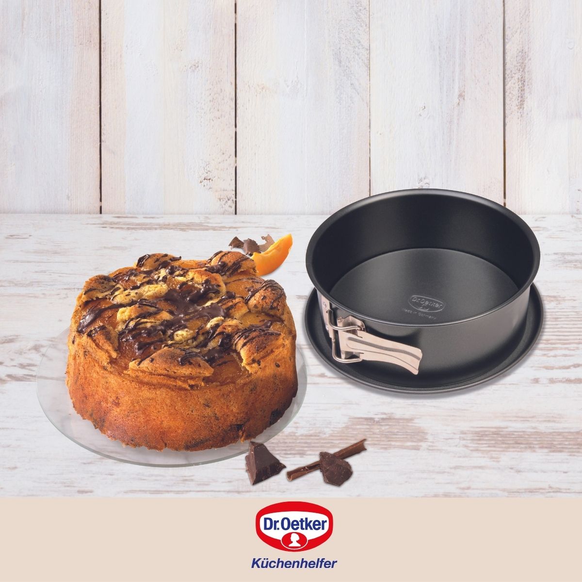 Moule à manqué et à savarin à charnière acier 18 cm Dr. Oetker Tradition Dr. Oetker - Mathon - 2
